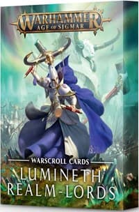 Warhammer: Age of Sigmar - Warscroll Cards: Lumineth Realm-Lords - Warhammer Game Accessories - Warhammer Game Accessories card