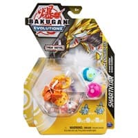 Bakugan Platinum Power Up Pack - Aurelus Platinum Power Up Sharktar - Evolutions - Bakugan TCG card