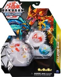 Bakugan Starter 3-Pack - Diamond Pyrus Gillator Ultra - Evolutions - Bakugan TCG card