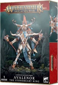 Warhammer: Age of Sigmar - Lumineth Realm-Lords: Avalenor the Stoneheart King - Warhammer Plastic Box Sets - Warhammer Box Sets card