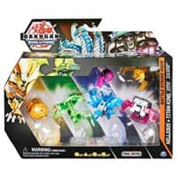 Bakugan Battle Strike Pack - Aquos Platinum Nillious Darkus Titan King - Evolutions - Bakugan TCG card