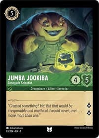 Jumba Jookiba - Renegade Scientist - The First Chapter - Disney Lorcana card
