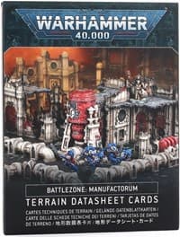 Warhammer 40K: Batllezone: Manufactorum - Datasheet Cards - Warhammer Game Accessories - Warhammer Game Accessories card