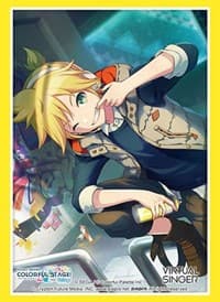 Bushiroad Sleeve Collection HG Vol.3468: HATSUNE MIKU: COLORFUL STAGE! - Kagamine Len (75-Pack) - Bushiroad Card Sleeves - Card Sleeves card
