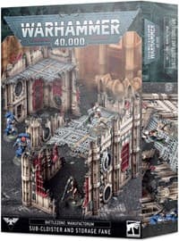 Warhammer 40K: Battlezone: Manufactorum - Sub-Cloister and Storage Fane - Warhammer Plastic Box Sets - Warhammer Box Sets card