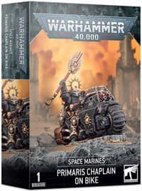 Warhammer 40K - Space Marines: Primaris Chaplain on Bike - Warhammer Plastic Box Sets - Warhammer Box Sets card