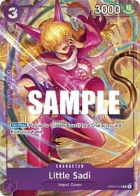 Little Sadi (Alternate Art) - Paramount War - One Piece Card Game card