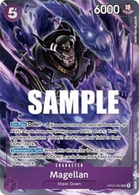 Magellan (085) (Alternate Art) - Paramount War - One Piece Card Game card
