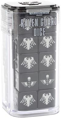 Warhammer: 40K - Space Marines: Raven Guard Dice (20 - Pack) - Warhammer Game Accessories - Warhammer Game Accessories card