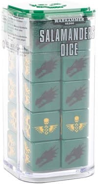 Warhammer: 40K - Space Marines: Salamanders Dice (20 - Pack) - Warhammer Game Accessories - Warhammer Game Accessories card