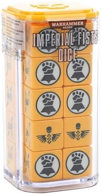 Warhammer: 40K - Space Marines: Imperial Fists Dice (20 - Pack) - Warhammer Game Accessories - Warhammer Game Accessories card