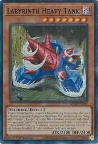 Labyrinth Heavy Tank - Maze of Memories - YuGiOh card