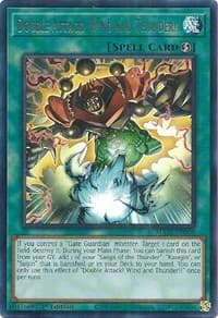 Double Attack! Wind and Thunder!! - Maze of Memories - YuGiOh card