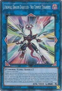 Firewall Dragon Darkfluid - Neo Tempest Terahertz (CR) - Maze of Memories - YuGiOh card