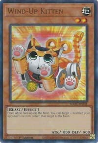 Wind-Up Kitten - Maze of Memories - YuGiOh card