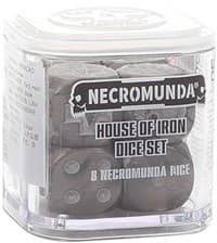Necromunda: House of Iron Dice Set (8-Pack) - Warhammer Game Accessories - Warhammer Game Accessories card