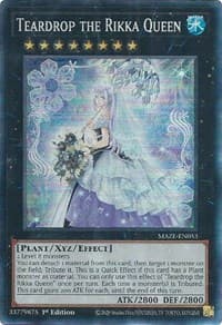 Teardrop the Rikka Queen (CR) - Maze of Memories - YuGiOh card