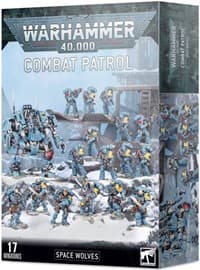 Warhammer: 40K - Combat Patrol: Space Wolves - Warhammer Plastic Box Sets - Warhammer Box Sets card