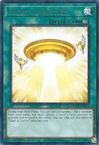 Court of Justice - Maze of Memories - YuGiOh card