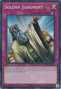 Solemn Judgment - Maze of Memories - YuGiOh card