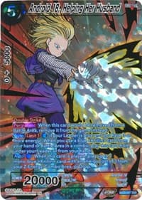 Android 18, Helping Her Husband (SPR) - Power Absorbed - Dragon Ball Super: Masters card