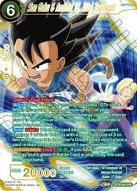 Son Goku & Android 18, Vital Teamwork (SPR) - Power Absorbed - Dragon Ball Super: Masters card