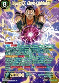 Super 17, Onyx Lightning (SPR) - Power Absorbed - Dragon Ball Super: Masters card