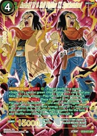Android 17 & Hell Fighter 17, Synchronized (SPR) - Power Absorbed - Dragon Ball Super: Masters card