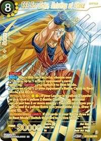 SS3 Son Goku, Universe at Stake (SPR) - Power Absorbed - Dragon Ball Super: Masters card