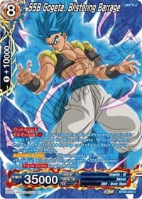 SSB Gogeta, Blistering Barrage (Silver Foil) - Power Absorbed - Dragon Ball Super: Masters card