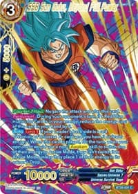 SSB Son Goku, Beyond Full Power (Gold-Stamped) - Power Absorbed - Dragon Ball Super: Masters card