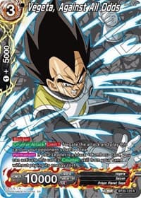 Vegeta, Against All Odds (Silver Foil) - Power Absorbed - Dragon Ball Super: Masters card