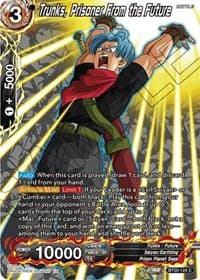 Trunks, Prisoner From the Future (Silver Foil) - Power Absorbed - Dragon Ball Super: Masters card