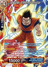 Son Gohan, Strength of Conviction (Silver Foil) - Power Absorbed - Dragon Ball Super: Masters card