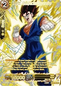 Vegito, Unexpected Separation (Gold-Stamped) - Power Absorbed - Dragon Ball Super: Masters card