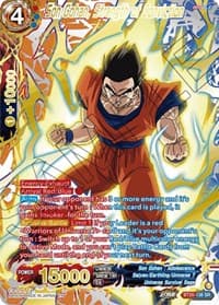 Son Gohan, Strength of Conviction (Gold-Stamped) - Power Absorbed - Dragon Ball Super: Masters card