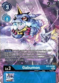 Gabumon (Digimon Royal Knights Card Set) - Battle of Omni - Digimon Card Game card