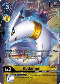 Kudamon (Digimon Royal Knights Card Set) - Digimon Promotion Cards - Digimon Card Game card