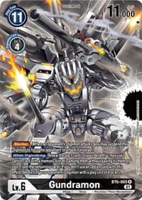 Gundramon (Digimon Card Game Deck Box Set) - Double Diamond - Digimon Card Game card