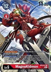 MagnaKidmon (Digimon Card Game Deck Box Set) - Double Diamond - Digimon Card Game card