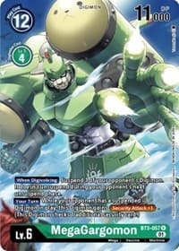 MegaGargomon (Digimon Card Game Deck Box Set) - Release Special Booster 1.5 - Digimon Card Game card