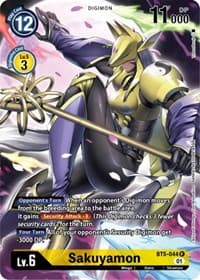 Sakuyamon (Digimon Card Game Deck Box Set) - Battle of Omni - Digimon Card Game card