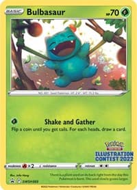 Bulbasaur (Illustration Contest 2022) - SWSH: Sword & Shield Promo Cards - Pokemon card