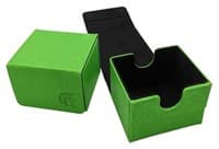 Sentinel Deck Box 100 - Green - Legion Premium Supplies Deck Boxes - Deck Boxes card
