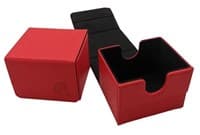 Sentinel Deck Box 100 - Red - Legion Premium Supplies Deck Boxes - Deck Boxes card
