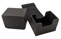 Sentinel Deck Box 80 - Black - Legion Premium Supplies Deck Boxes - Deck Boxes card