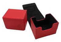 Sentinel Deck Box 80 - Red - Legion Premium Supplies Deck Boxes - Deck Boxes card