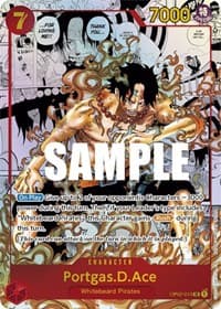 Portgas.D.Ace (Parallel) (Manga) (Alternate Art) - Paramount War - One Piece Card Game card