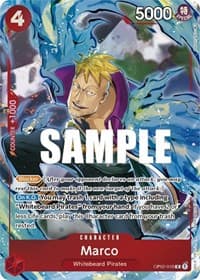 Marco (Alternate Art) - Paramount War - One Piece Card Game card
