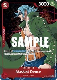 Masked Deuce (Alternate Art) - Paramount War - One Piece Card Game card